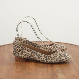 Bernardo Leopard Print Flats